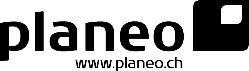 Planeo Logo with www Black